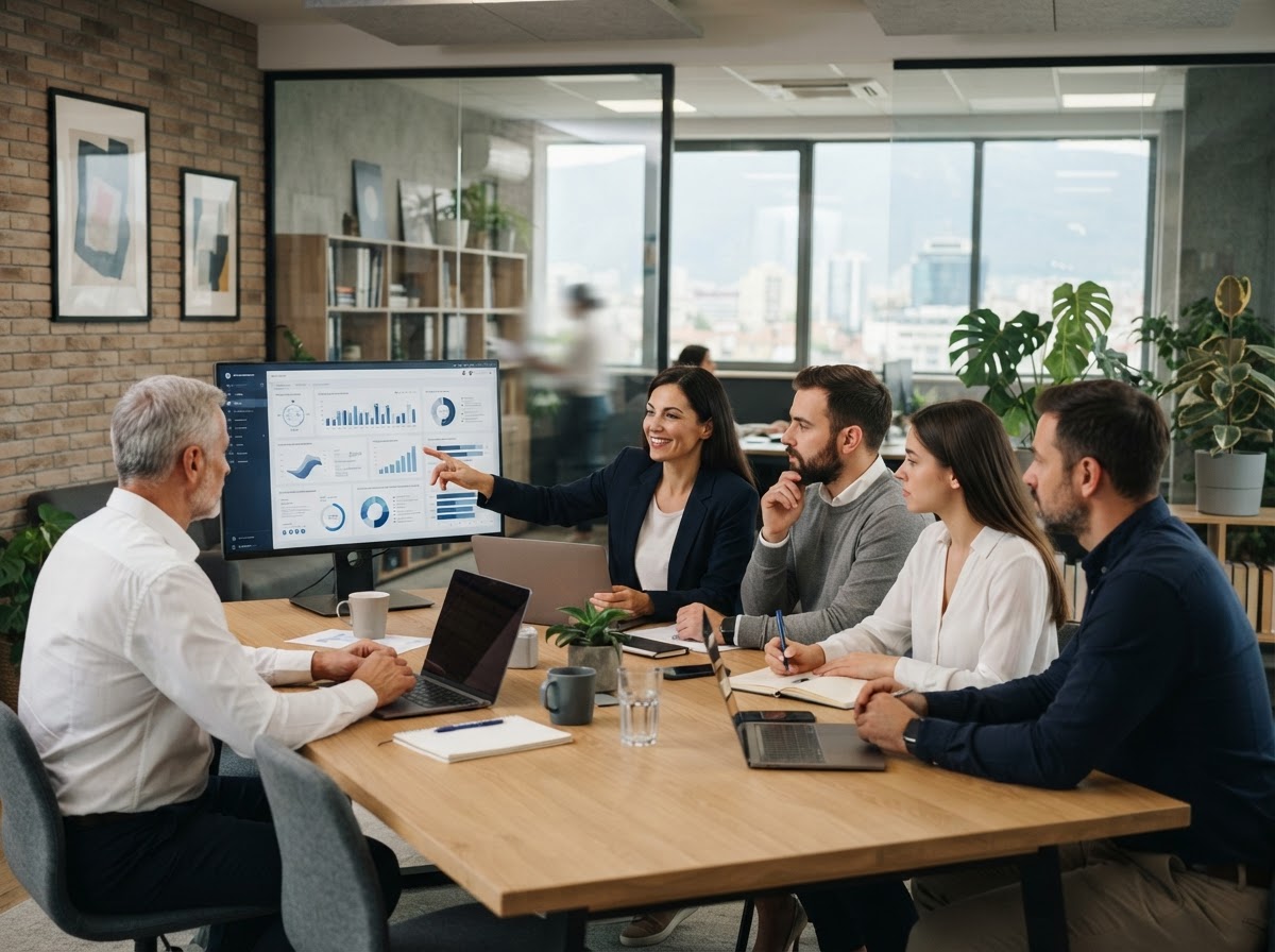 Wuetoquel Team bei der Arbeit an Analysemodellen